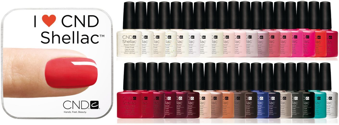 Palette colori CND Shellac